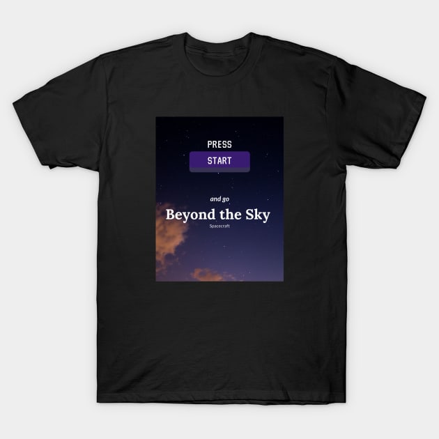 BEYOND THE SKY T-Shirt by VIXEN__DESIGN 